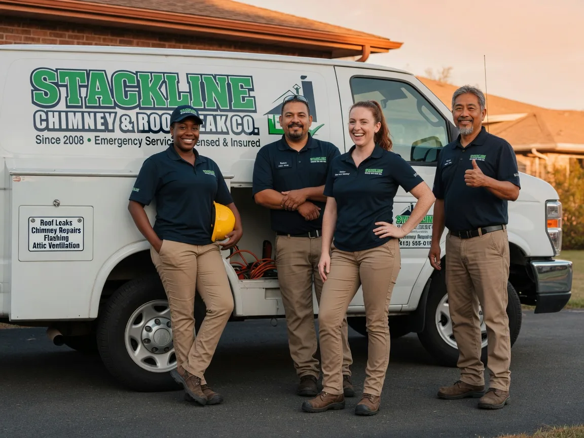 Chimney flashing repair company in Idabel, OK